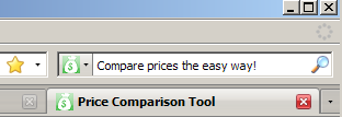 Find the best price when you add Price Comparison Tool to your browser